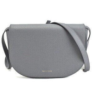 Balenciaga Ville Day Bag gray leather logo crossbody